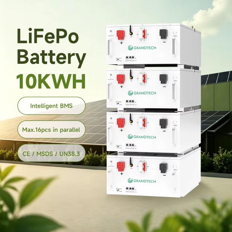 Smart Home Energy App - Batterie intelligente LiFePO4 48V avec surveillance