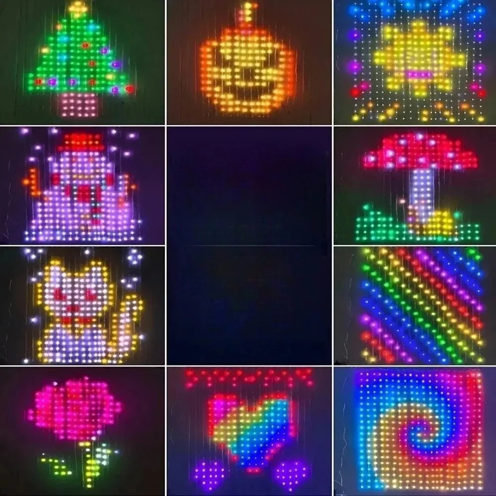 Smart Home Lighting - Rideaux lumineux à LED avec contrôle