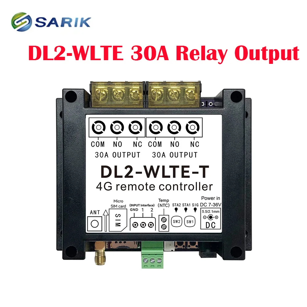 Wifi Thermostat - Contrôleur intelligent 4G TLE, relais bidirectionnel
