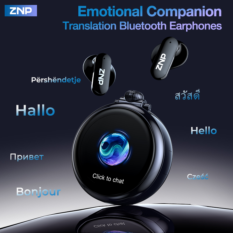 Smart Home Ai - Nouveaux écouteurs traducteurs sans fil ZNP