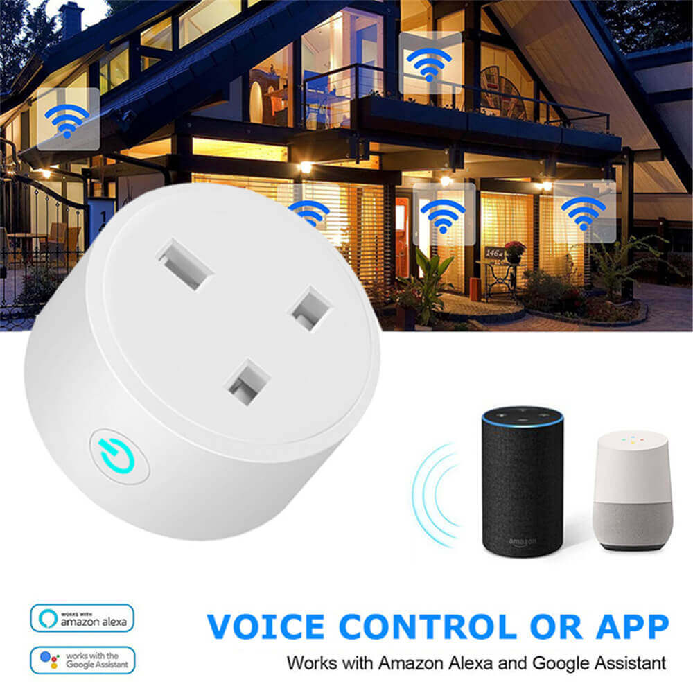 Smart Home Energy App - Prise intelligente WiFi 16A avec prise
