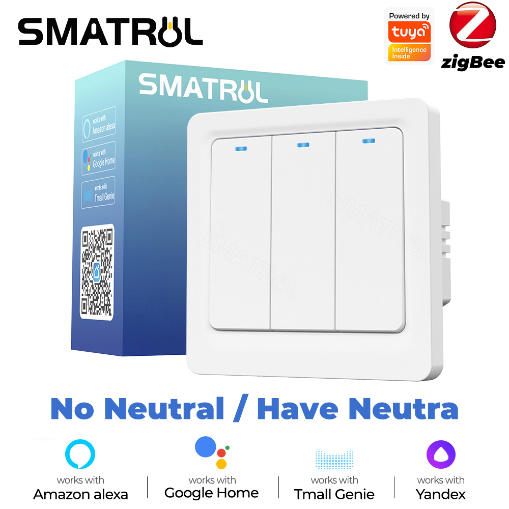 Smart Home Quotes - Tuya Zigbee Smart Push Switch Light,