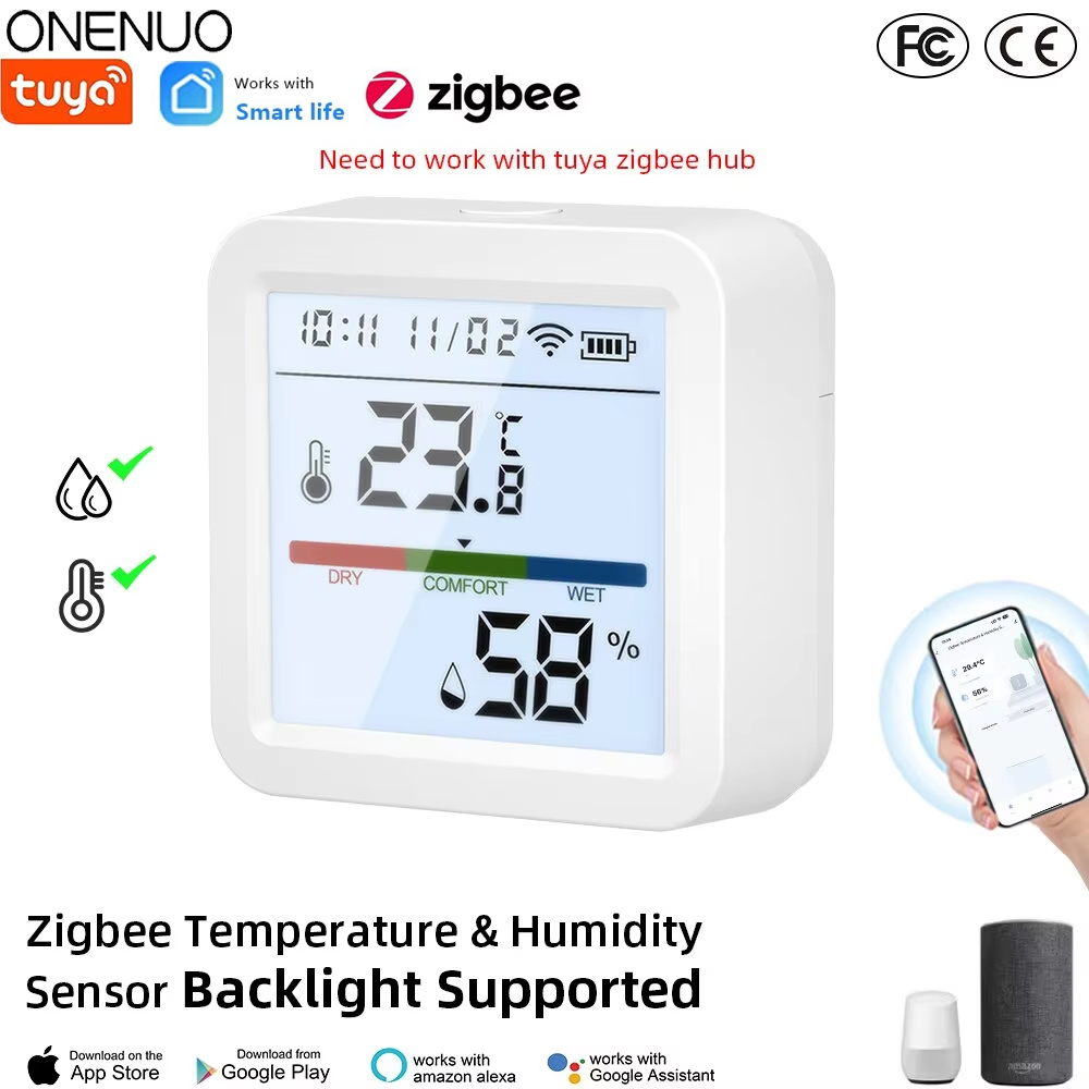 Smart Home Gira - Tuya Zigequation-Capteur de température et d'humidité