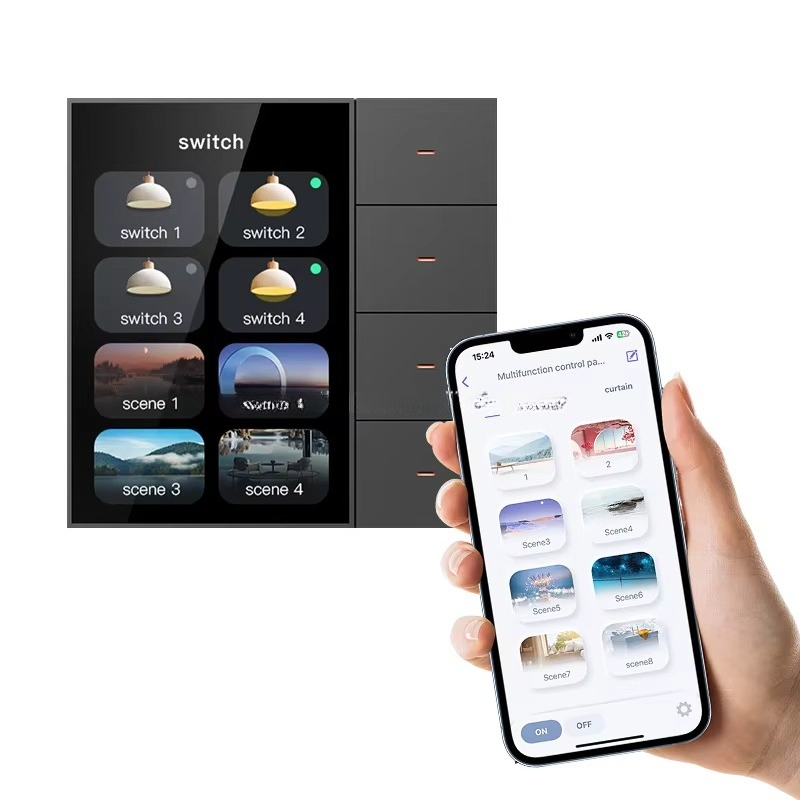 Smart Home Sistem - Interrupteur intelligent F3 Pro avec écran