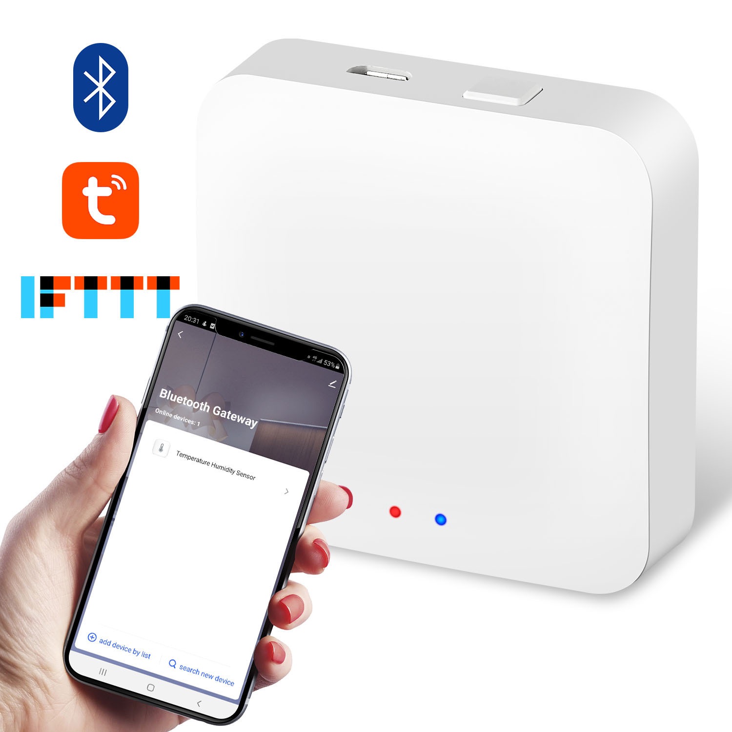 Smart Home Gira - Passerelle multi-mode Tuya ZigBee, hub de