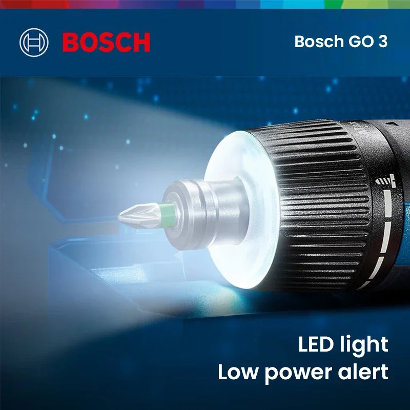 Smart Home Bosch - Tournevis électrique BOSCH Go 3, tournevis