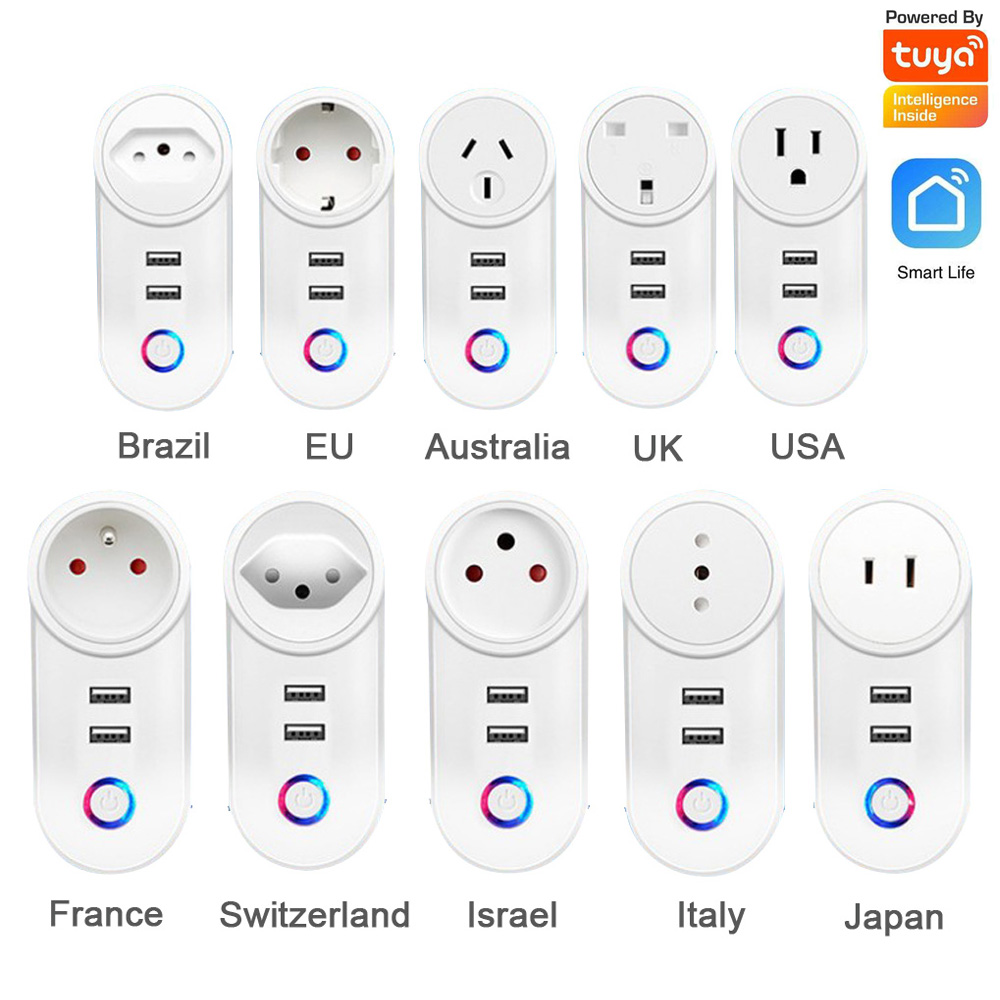 Tuya-Prise d'alimentation WiFi - Smart Home Energy App avis et prix
