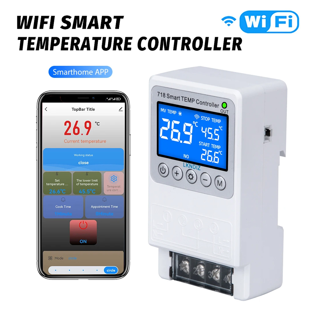 Contrôleur WIFI intelligent de - Wifi Thermostat avis et prix
