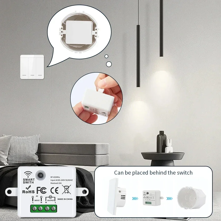 Interrupteur à télécommande sa - Smart Home Sistem avis et prix