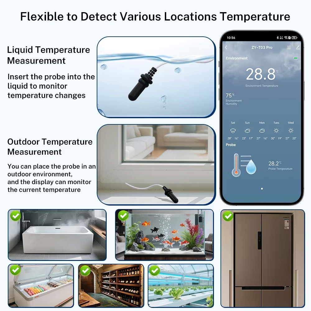 Sonde externe étanche de tempé - Wifi Thermostat avis et prix