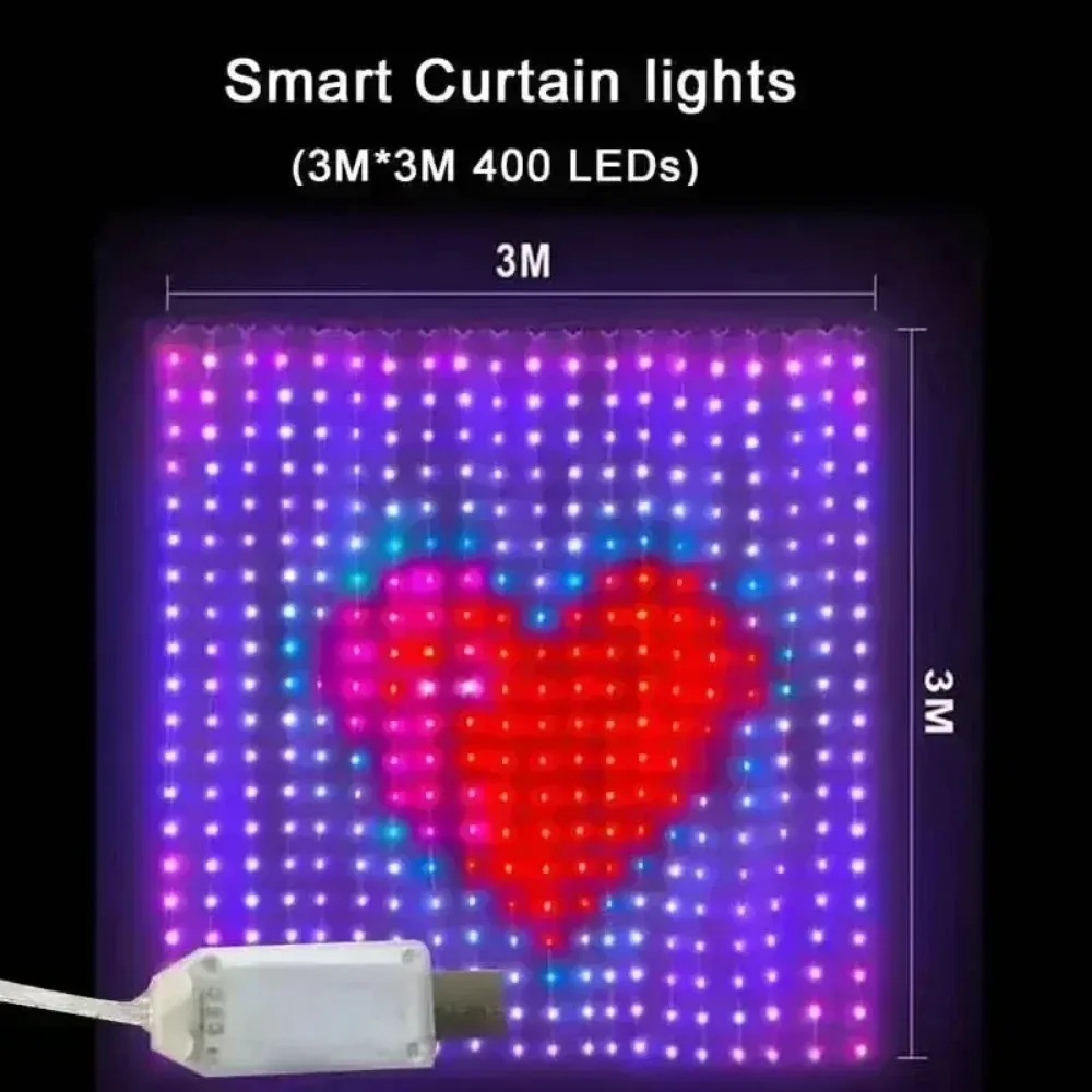 Rideaux lumineux à LED avec co - Smart Home Lighting avis et prix