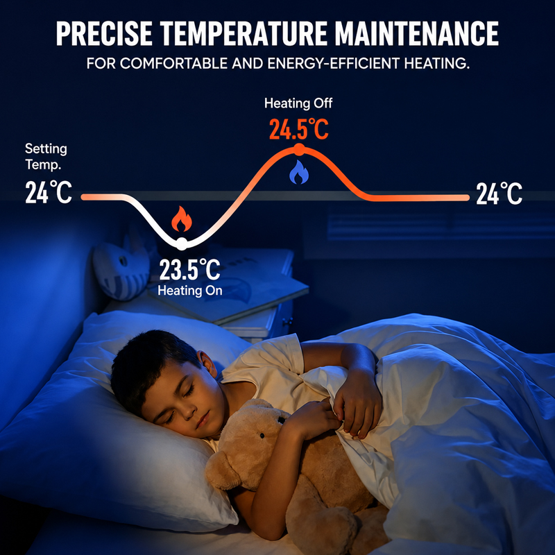 Thermostat intelligent WiFi po - Wifi Thermostat avis et prix