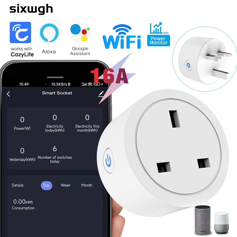 Prise intelligente WiFi 16A av - Smart Home Energy App avis et prix