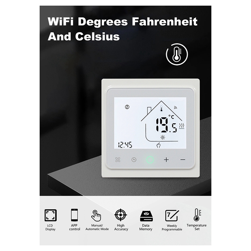 Thermostat intelligent WiFi Tu - Wifi Thermostat avis et prix