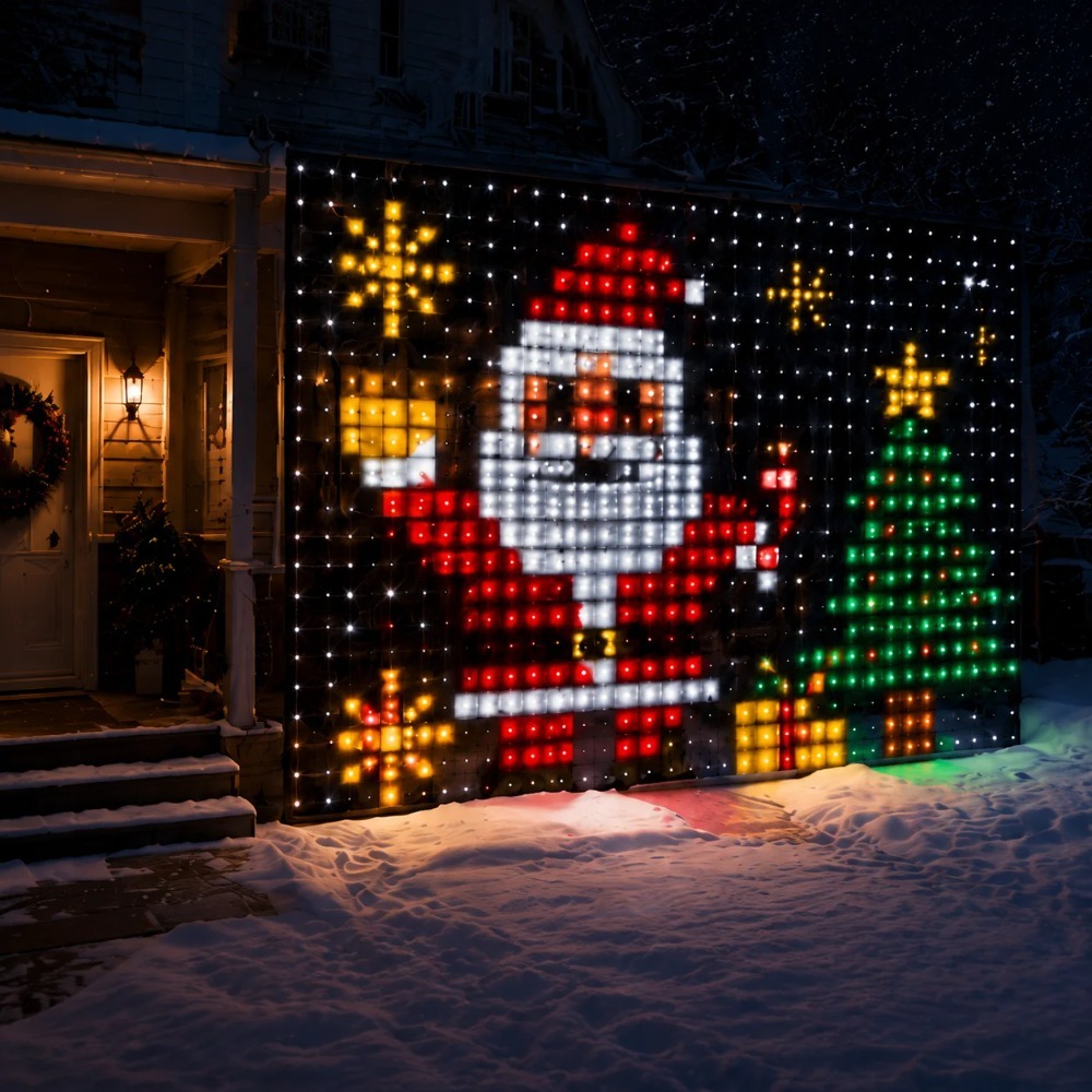 Rideaux lumineux à pixels LED, - Smart Home Lighting avis et prix