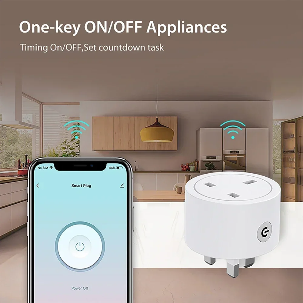Prise intelligente Zigbee 16A, - Smart Home Energy App avis et prix