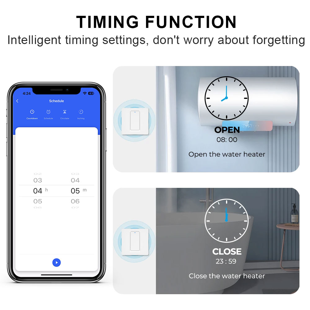 Commutateur de chauffe-eau int - Smart Home Sistem avis et prix