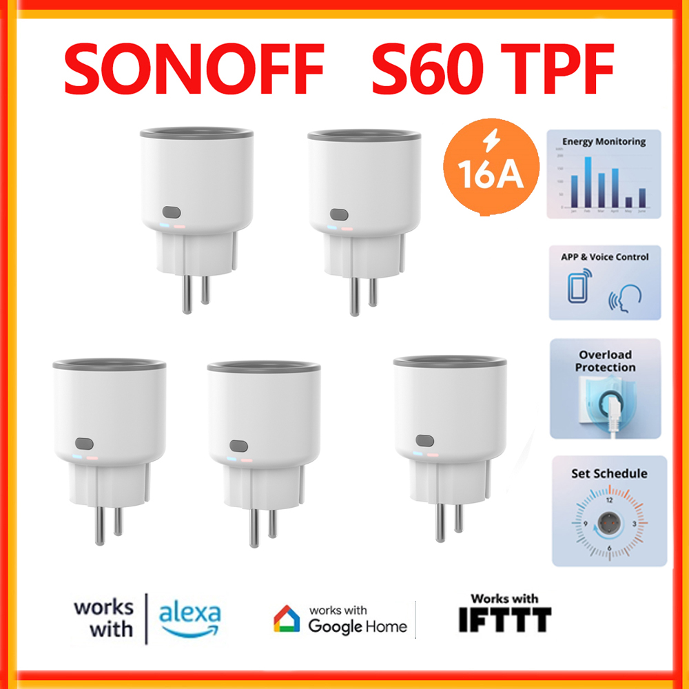 Prise intelligente Wi-Fi SONOF - Smart Home Energy App avis et prix