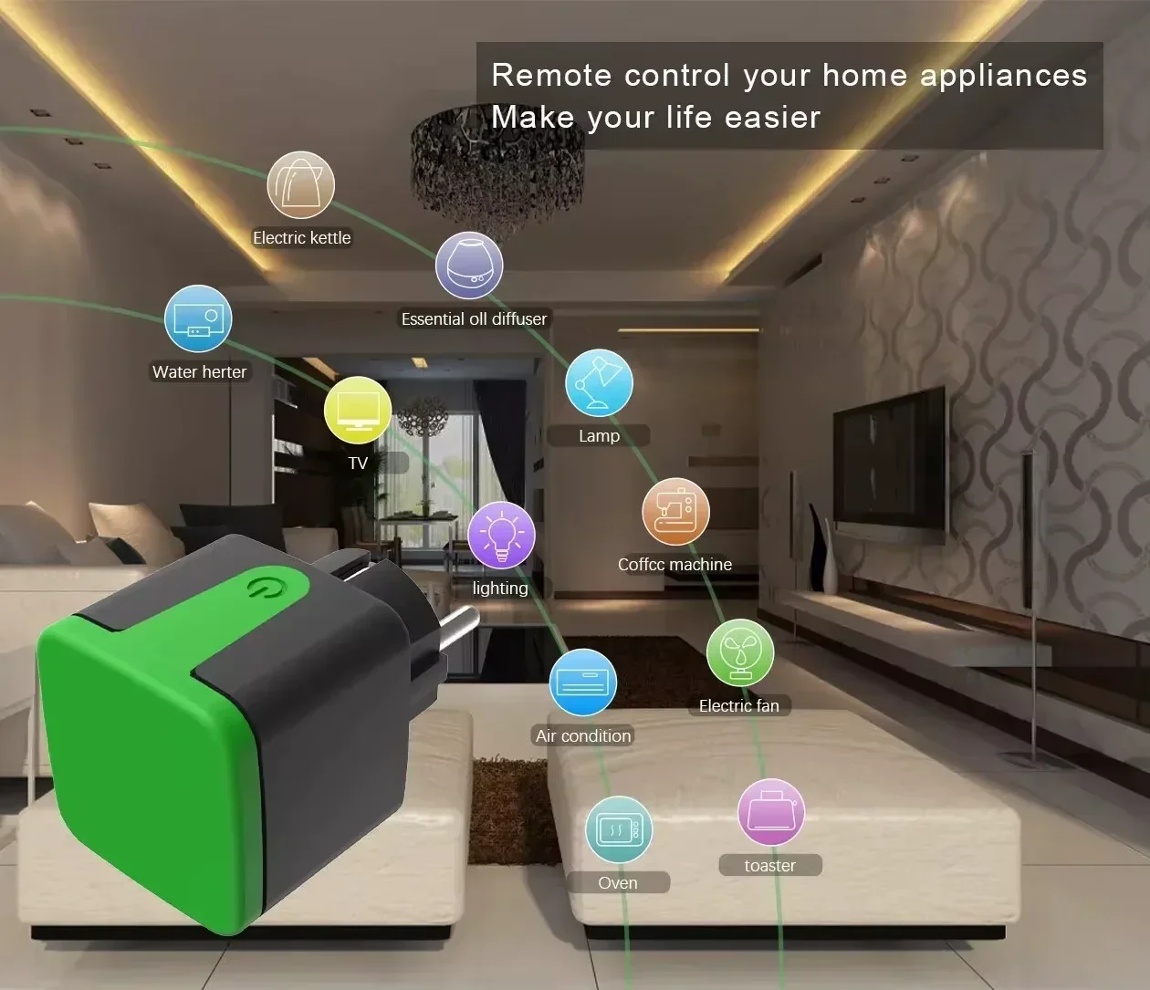 Prise intelligente WiFi Tuya E - Smart Home Sistem avis et prix