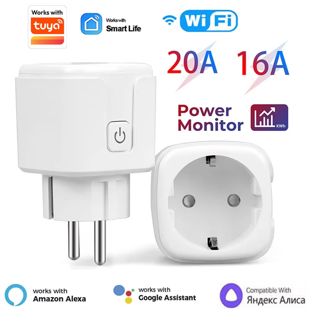 Prise intelligente Wifi 20A EU - Smart Home Energy App avis et prix