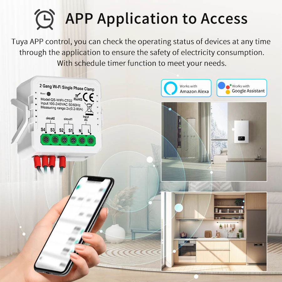 Tuya – compteur d'énergie inte - Smart Home Energy App avis et prix