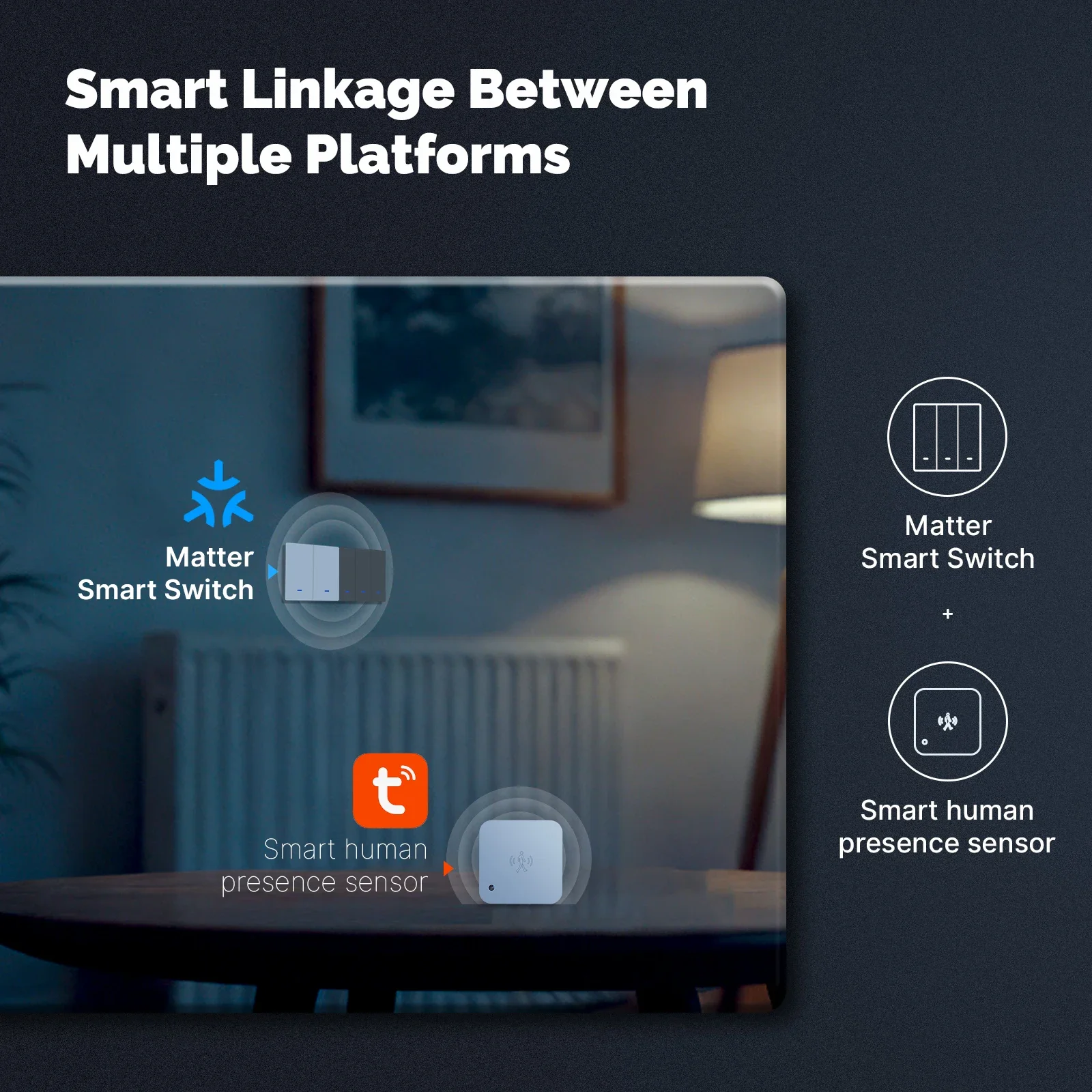 MOES Matter Tuya WiFi bouton l - Smart Home Sistem avis et prix