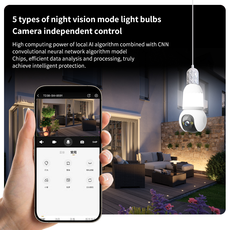 Caméra dôme IP PTZ sans fil E2 - Smart Home Windows App avis et prix