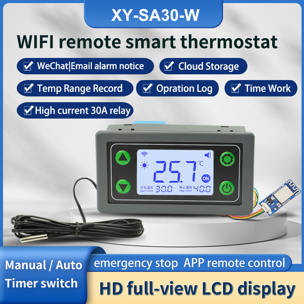 ST10-W/SA10-W/SA30-W/ST30-W DC - Wifi Thermostat avis et prix