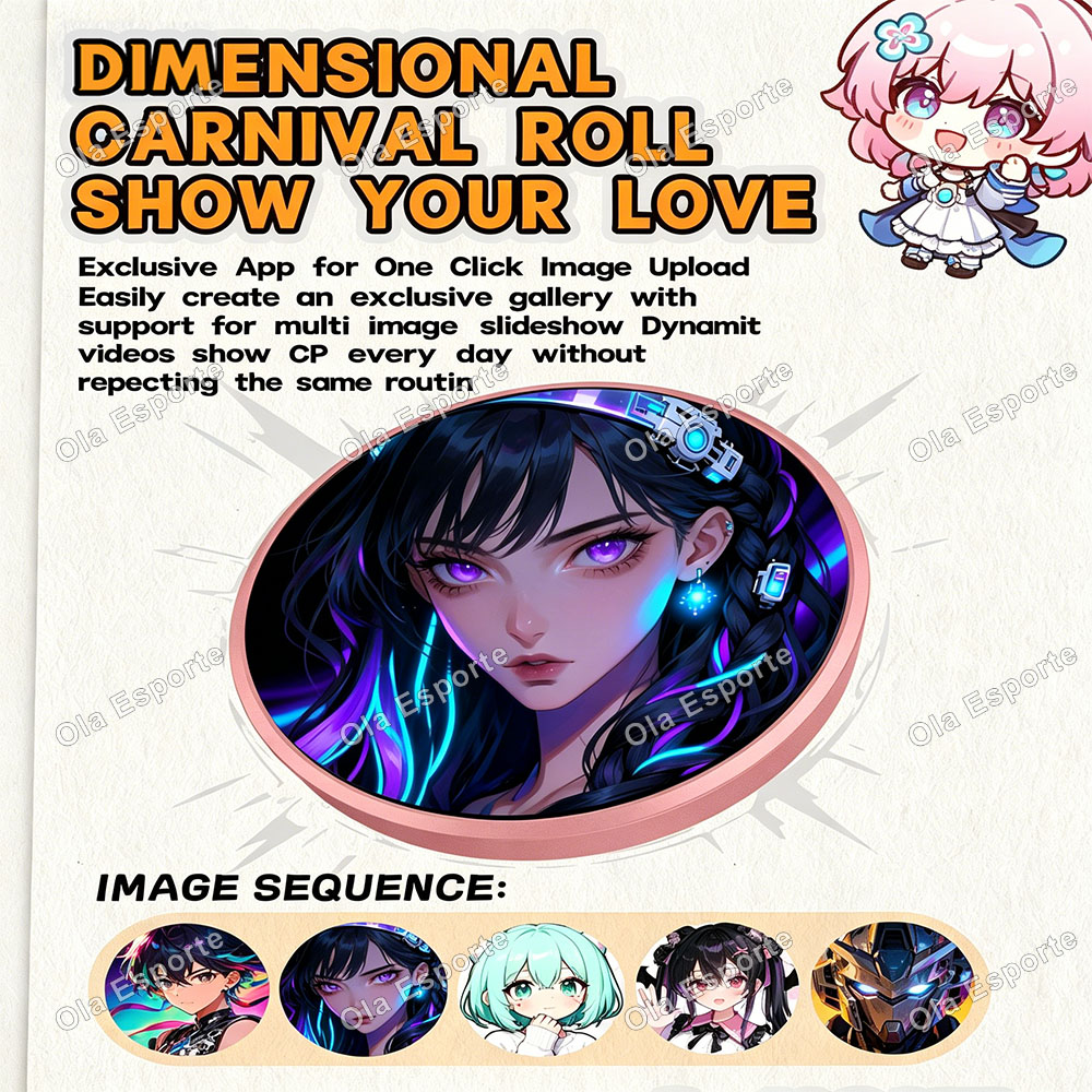 Badge LED Tactile Anime 1,85 P - Smart Home Icon avis et prix