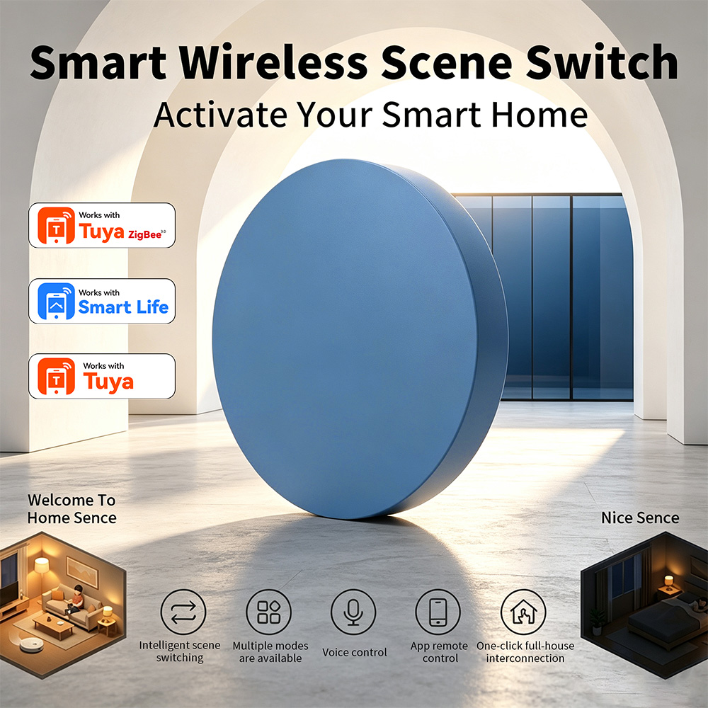 Bouton poussoir intelligent Zi - Smart Home Integration avis et prix