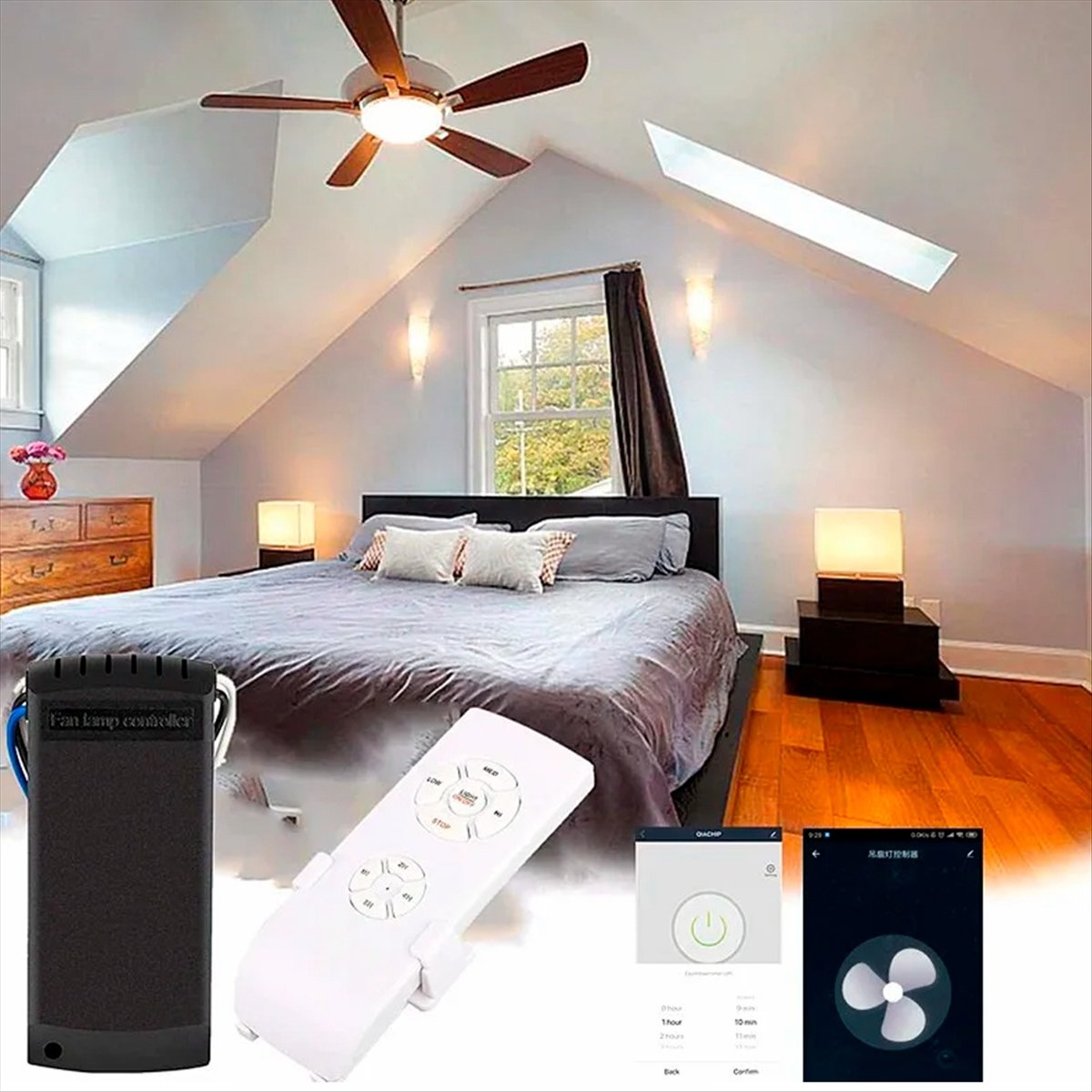 Ventilateur de plafond intelli - Smart Home Ventilation avis et prix