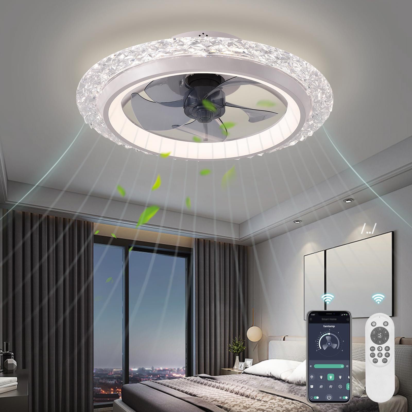 Ventilateur de plafond intelli - Smart Home Energy App avis et prix