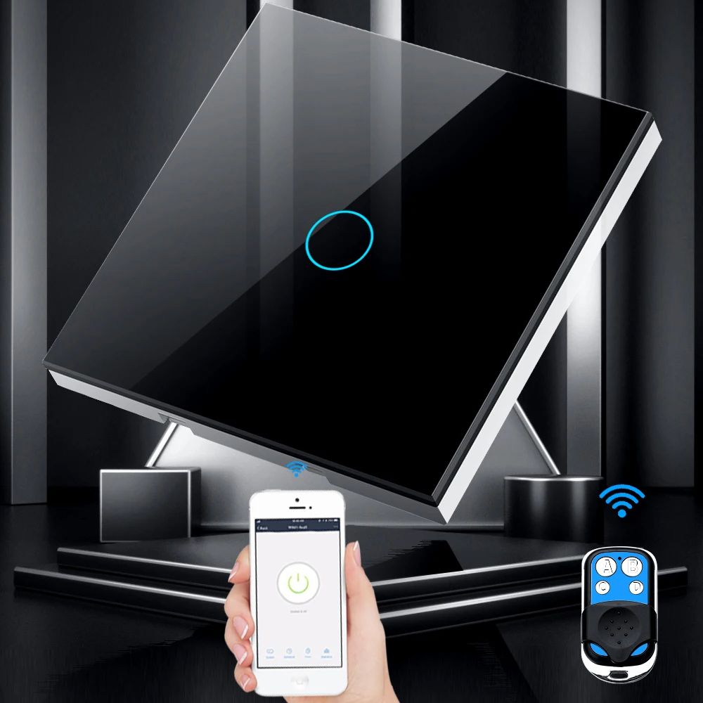 Tuya EU WiFi + RF433 commutate - Smart Home Sistem avis et prix
