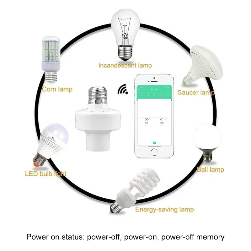 Adaptateur de douille E27 inte - Smart Home Sistem avis et prix