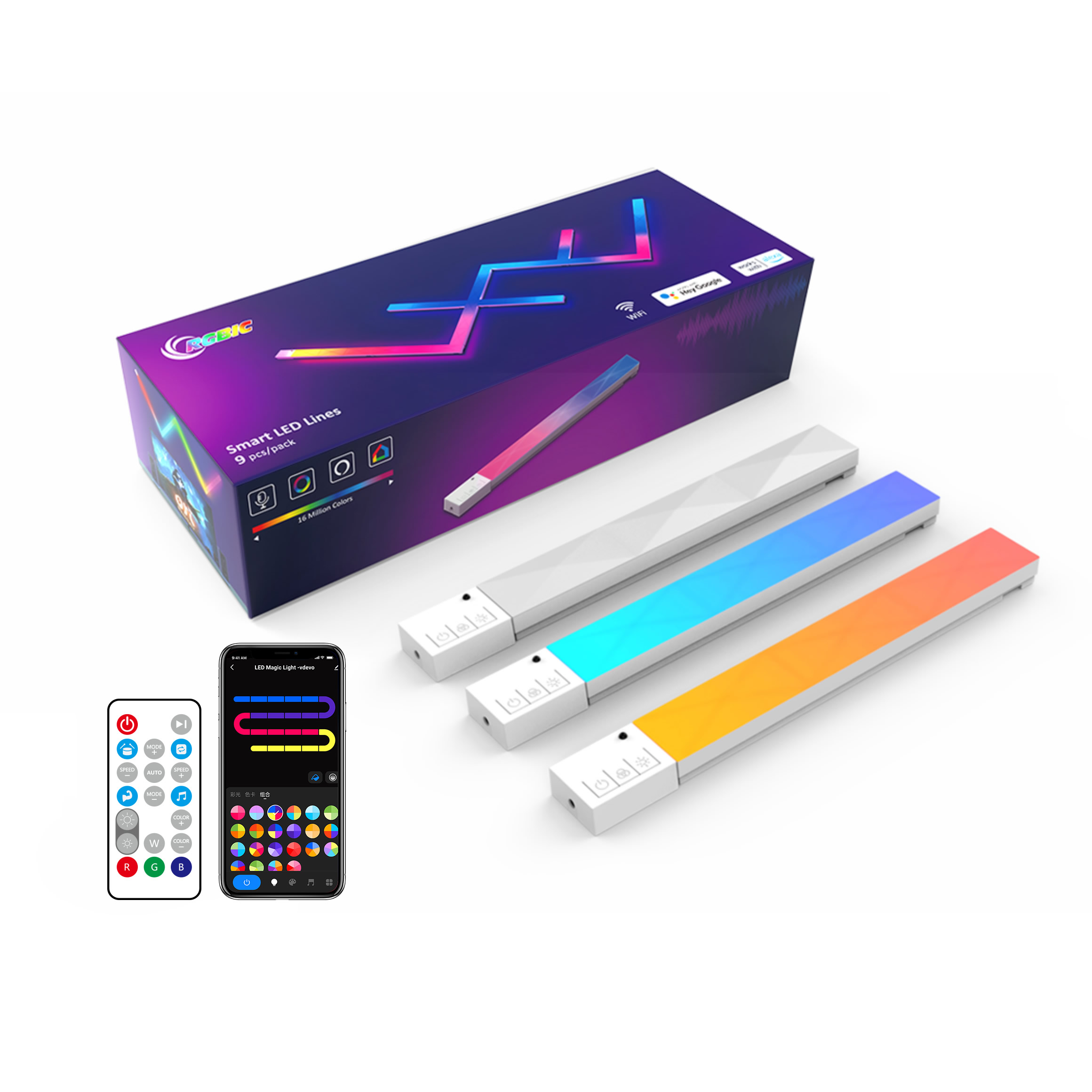 Bande LED musicale WiFi à épis - Smart Home Lighting avis et prix